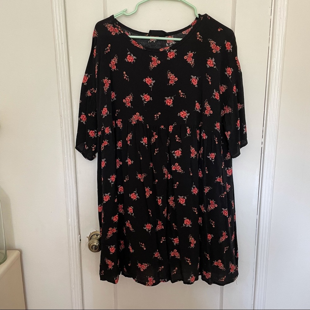 Carly Jean Los Angeles Tunic Floral Dress S